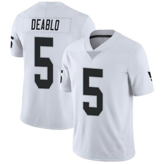 Divine Deablo Las Vegas Raiders white Vapor jersey