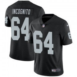 Richie Incognito Las Vegas Raiders black Vapor jersey
