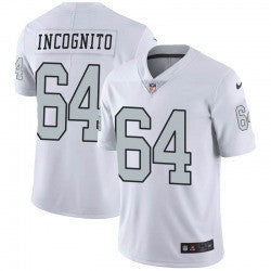 Richie Incognito Las Vegas Raiders white Color Rush jersey
