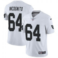 Richie Incognito Las Vegas Raiders white Vapor jersey