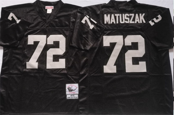 John Matuszak Las Vegas Raiders black Limited jersey