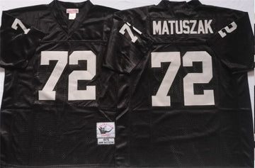 John Matuszak Las Vegas Raiders black Limited jersey