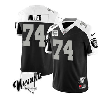 Kolton Miller Las Vegas Raiders black jersey