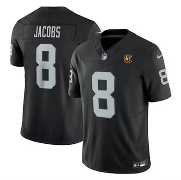 Josh Jacobs Las Vegas Raiders black Vapor jersey
