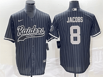 Josh Jacobs Las Vegas Raiders black jersey
