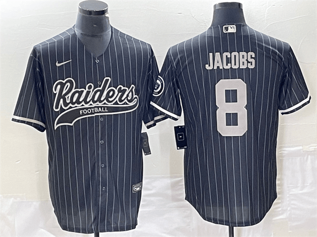 Josh Jacobs Las Vegas Raiders black jersey