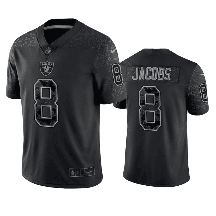 Josh Jacobs Las Vegas Raiders black Limited jersey