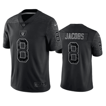 Josh Jacobs Las Vegas Raiders black Limited jersey