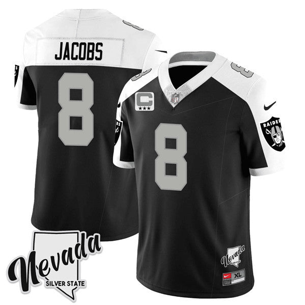 Josh Jacobs Las Vegas Raiders black jersey