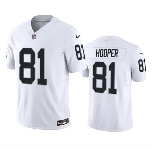Austin Hooper Las Vegas Raiders white jersey