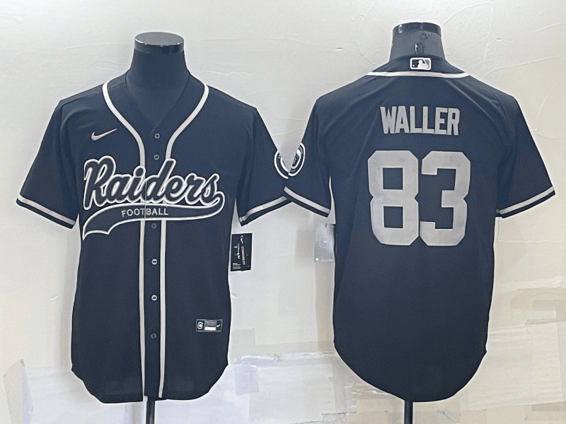 Darren Waller Las Vegas Raiders black jersey