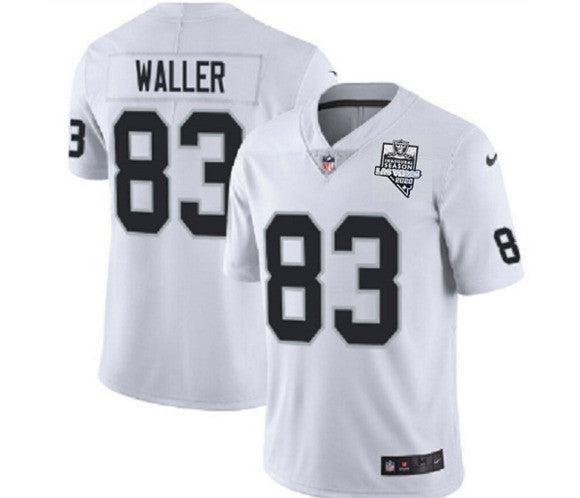 Darren Waller Las Vegas Raiders white Vapor jersey