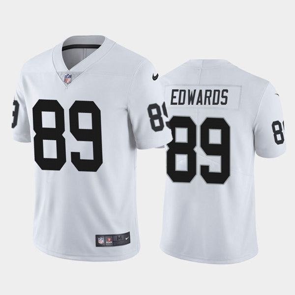 Bryan Edwards Las Vegas Raiders white Vapor jersey