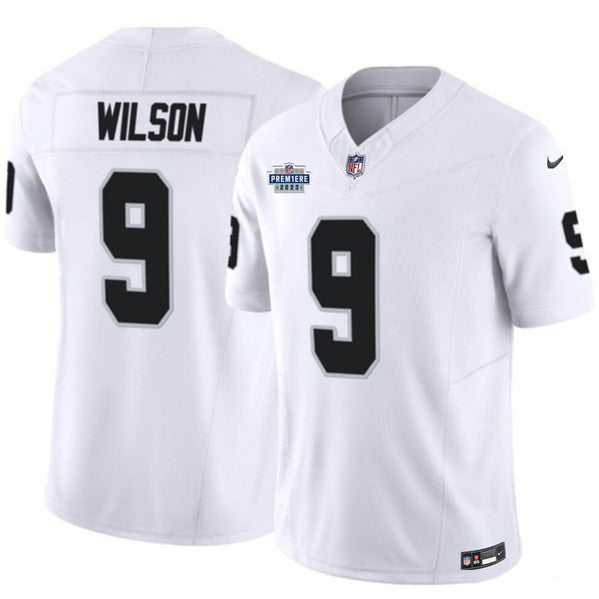 Tyree Wilson Las Vegas Raiders white Vapor jersey