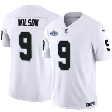Tyree Wilson Las Vegas Raiders white Vapor jersey
