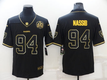 Carl Nassib Las Vegas Raiders black Limited jersey