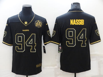 Carl Nassib Las Vegas Raiders black Vapor jersey