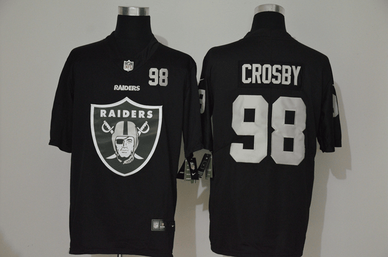 Maxx Crosby Las Vegas Raiders black Vapor jersey