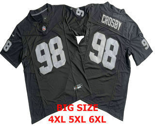Maxx Crosby Las Vegas Raiders black FUSE jersey