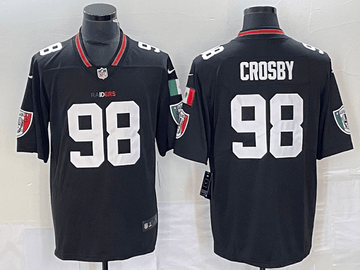Maxx Crosby Las Vegas Raiders black Vapor jersey