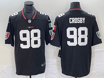 Maxx Crosby Las Vegas Raiders black Vapor jersey