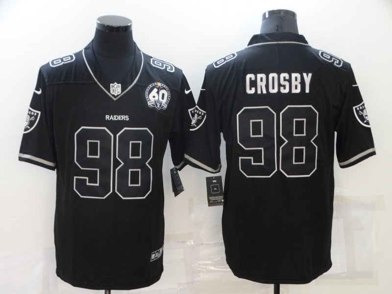 Maxx Crosby Las Vegas Raiders black Vapor jersey