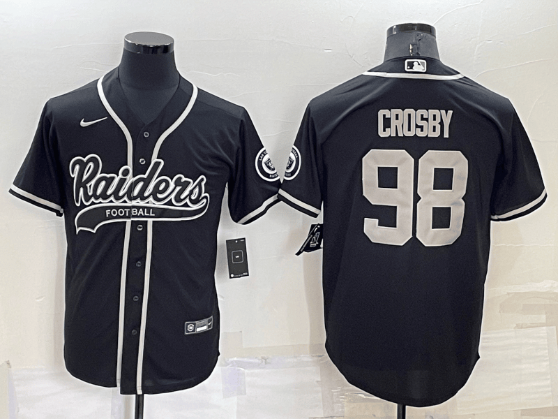 Maxx Crosby Las Vegas Raiders black jersey