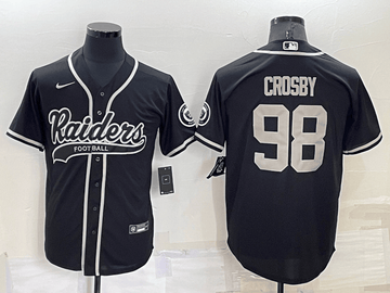 Maxx Crosby Las Vegas Raiders black jersey