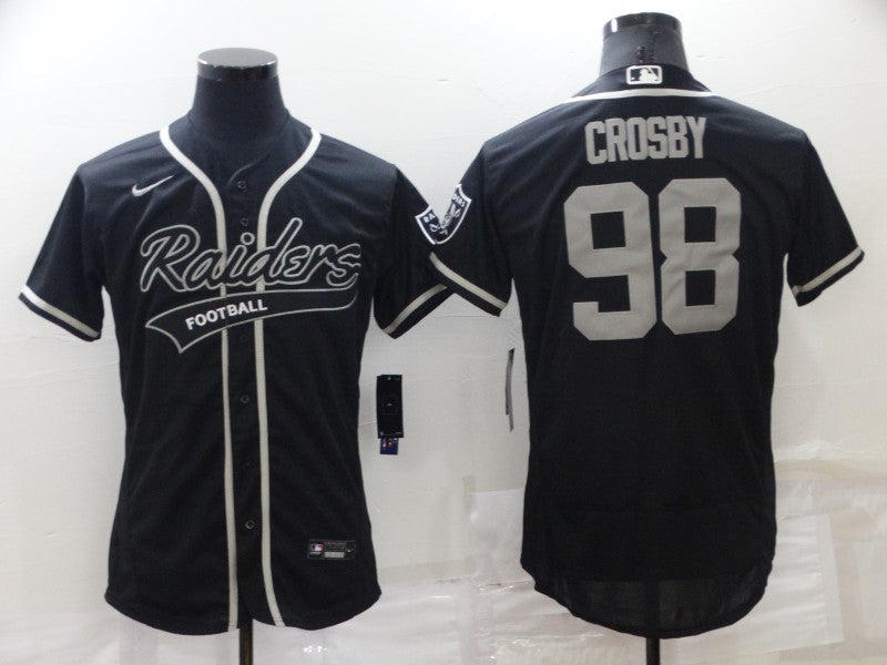 Maxx Crosby Las Vegas Raiders black jersey