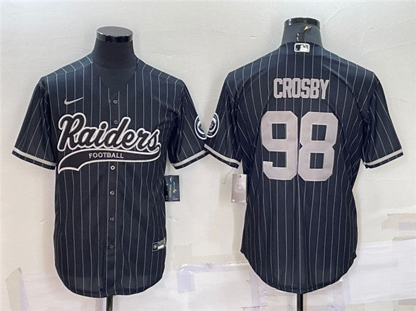 Maxx Crosby Las Vegas Raiders black jersey