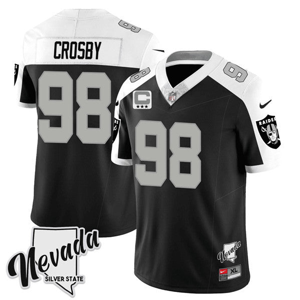 Maxx Crosby Las Vegas Raiders black jersey