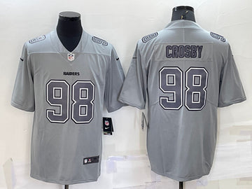 Maxx Crosby Las Vegas Raiders gray Fashion jersey