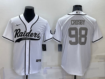 Maxx Crosby Las Vegas Raiders white jersey