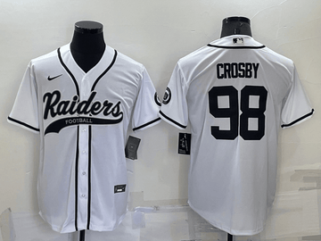 Maxx Crosby Las Vegas Raiders white jersey