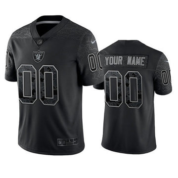 Custom Las Vegas Raiders black Limited jersey