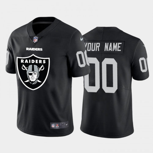 Custom Las Vegas Raiders black Limited jersey