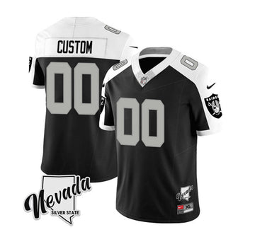 Custom Las Vegas Raiders black jersey
