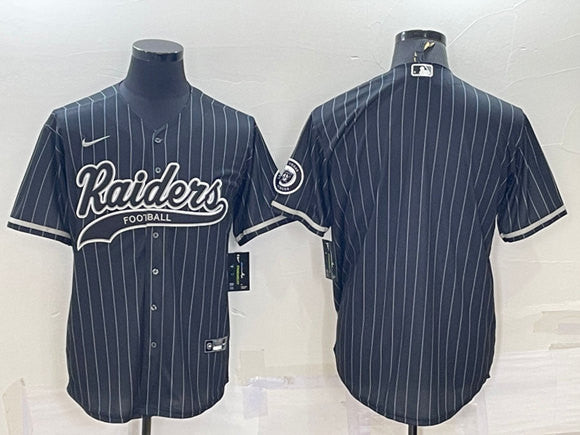 Custom Las Vegas Raiders black jersey