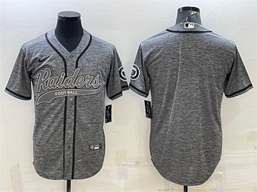 Custom Las Vegas Raiders gray jersey