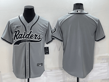 Custom Las Vegas Raiders grey jersey