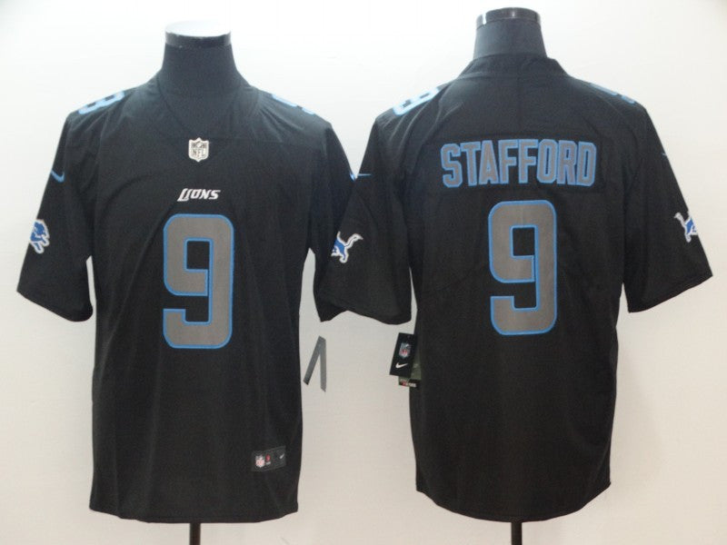 Matthew Stafford Detroit Lions black Limited jersey