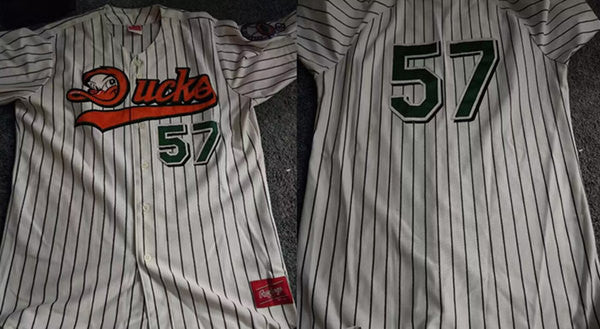 Long Island Ducks white jersey