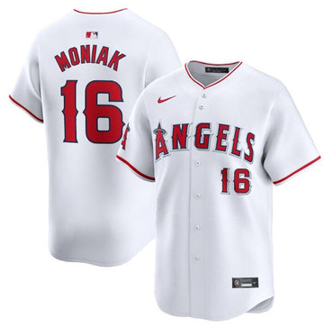Mickey Moniak Los Angeles Angels white Limited jersey