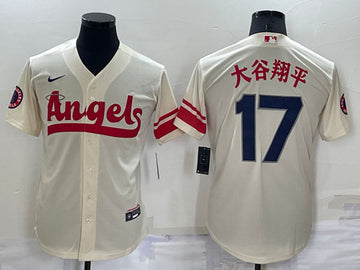 Los Angeles Angels cream City Connect jersey