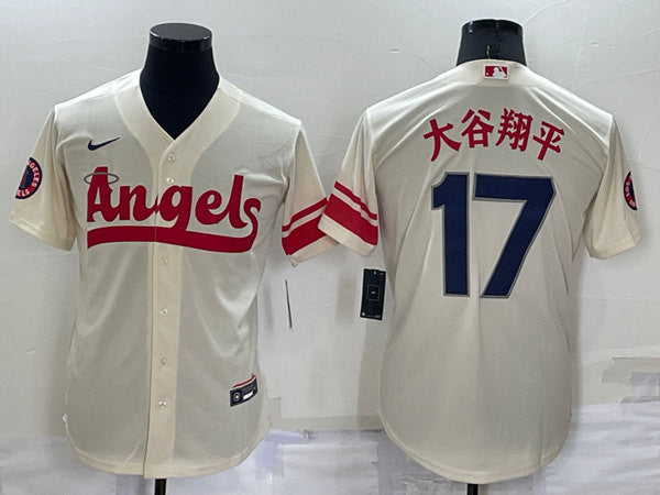 Los Angeles Angels cream City Connect jersey