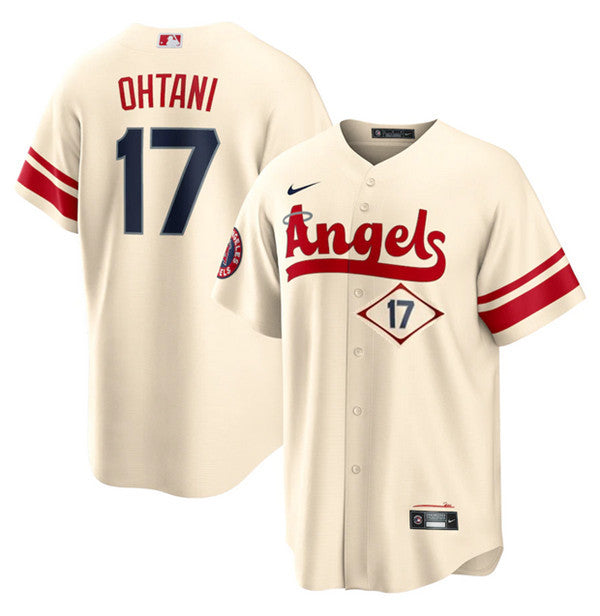 Shohei Ohtani Los Angeles Angels cream City Connect jersey