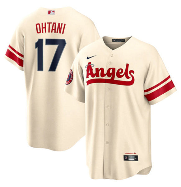 Shohei Ohtani Los Angeles Angels cream City Connect jersey
