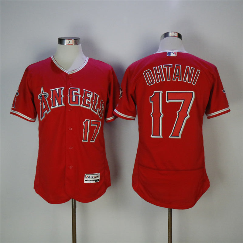 Shohei Ohtani Los Angeles Angels red jersey