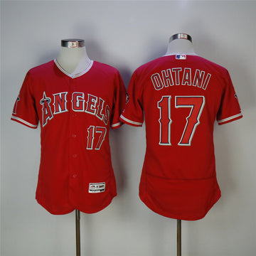 Shohei Ohtani Los Angeles Angels red jersey