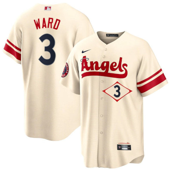 Taylor Ward Los Angeles Angels cream City Connect jersey